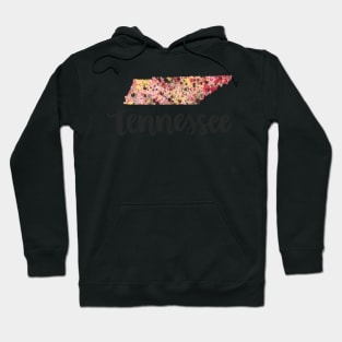 tennessee - calligraphy and abstract state outline Hoodie